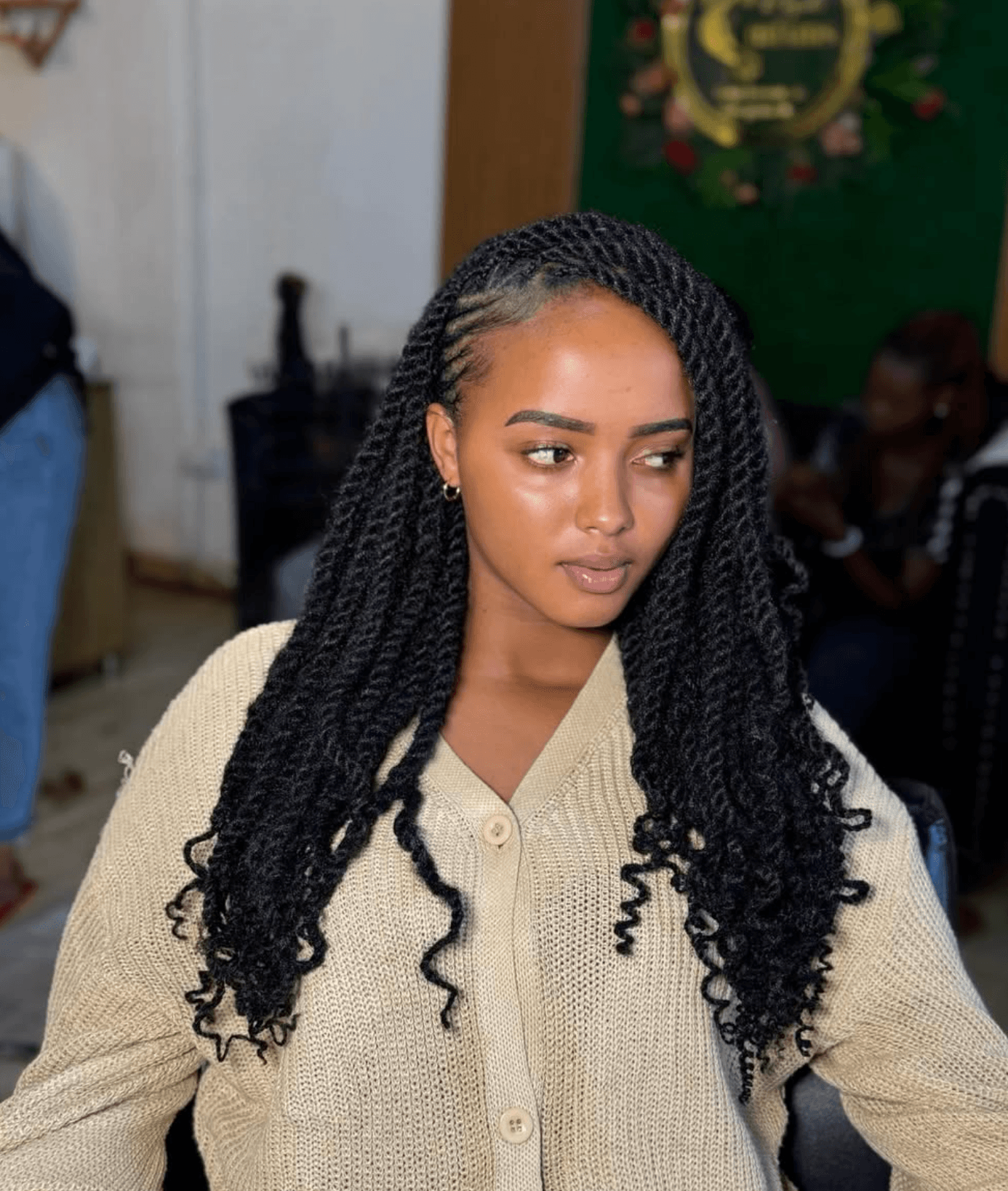 Inside the Kigali Braids atelier 5